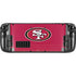 NFL San Francisco 49ers Breakaway Steam Deck Handheld Gaming Computer Skin